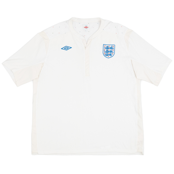 2011-12 England Home Shirt - 9/10 - (3XL)