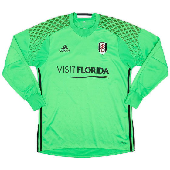 2016-17 Fulham Green GK Shirt #1 - 6/10 - (M)