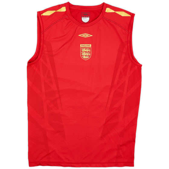 2008-10 England Umbro Training Vest - 10/10 - (XL)
