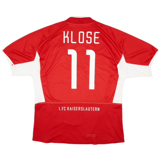 2002-03 Kaiserslautern Home Shirt Klose #11 - 8/10 - (XL)