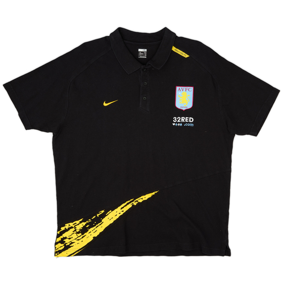 2007-08 Aston Villa Nike Polo Shirt - 9/10 - (XXL)