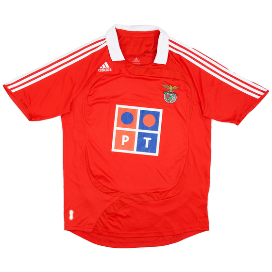 2007-08 Benfica Home Shirt - 6/10 - (L)