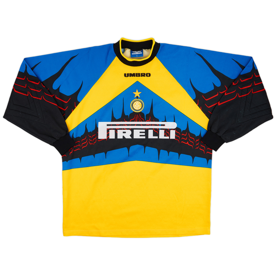 1996-97 Inter Milan GK Shirt #1 - 8/10 - (XL)