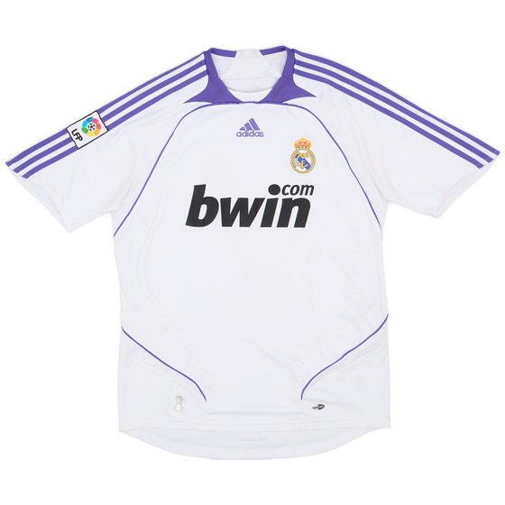 2007-08 Real Madrid Home Shirt - 8/10 - (M)