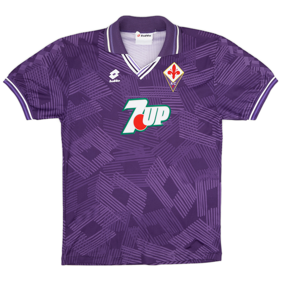 1992-93 Fiorentina Basic Home Shirt #10 - 8/10 - (L)