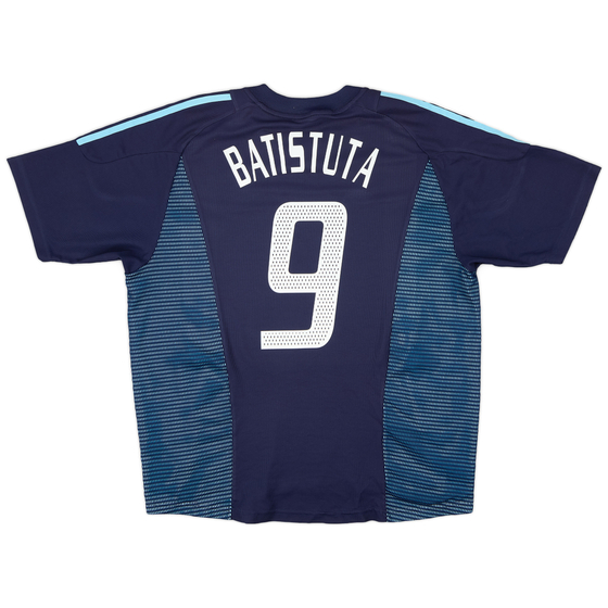 2002-03 Argentina Away Shirt Batistuta #9 - 8/10 - (XL)