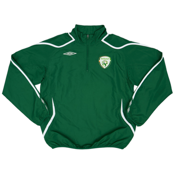 2006-07 Ireland Umbro 1/4 Zip Track Jacket - 9/10 - (M)