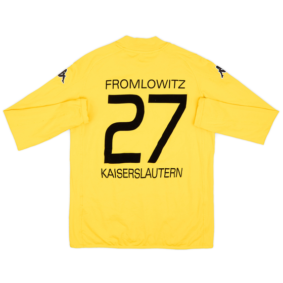 2005-06 Kaiserslautern GK Shirt Fromlowitz #27 - 8/10 - (S)