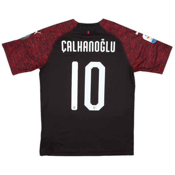 2018-19 AC Milan Third Shirt Calhanoglu #10 - 9/10 - (M)