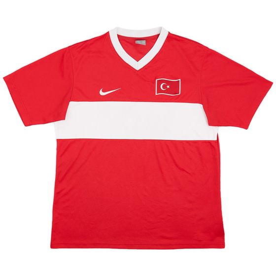 2008-10 Turkey Basic Home Shirt - 7/10 - (L)