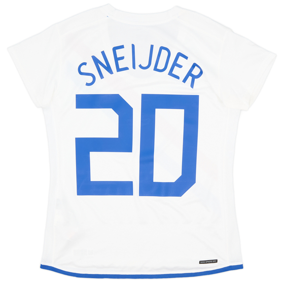 2006-08 Netherlands Away Shirt Sneijder #20 - 9/10 - (Women's L)