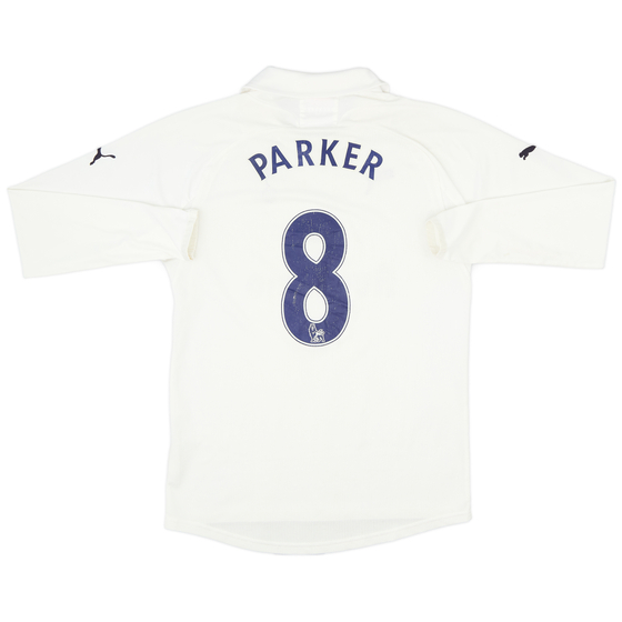 2011-12 Tottenham Home L/S Shirt Parker #8 - 3/10 - (M)