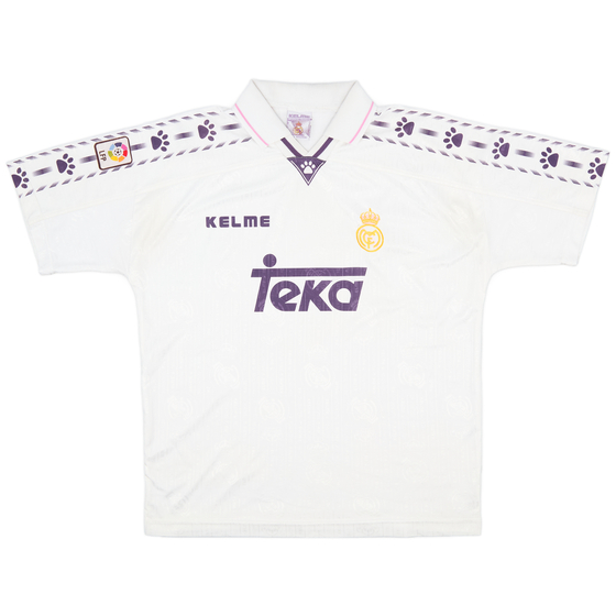 1996-97 Real Madrid Home Shirt - 6/10 - (L)