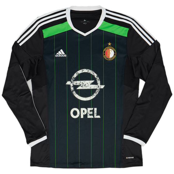 2014-15 Feyenoord Away L/S Shirt - 4/10 - (L)