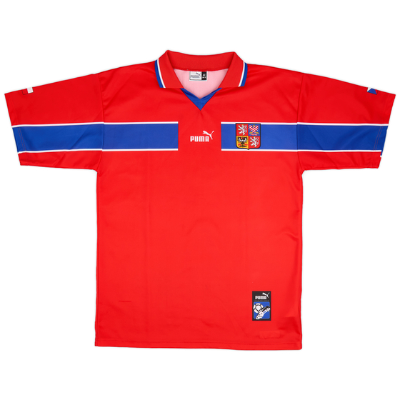1998-00 Czech Republic Basic Home Shirt - 9/10 - (XL)