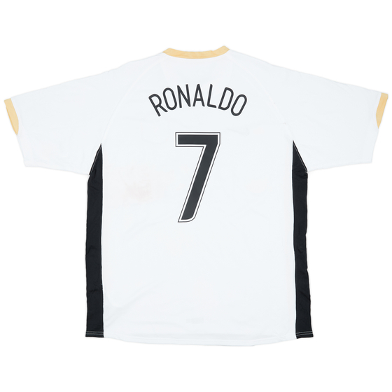 2006-08 Manchester United Away Shirt Ronaldo #7 - 5/10 - (XL)