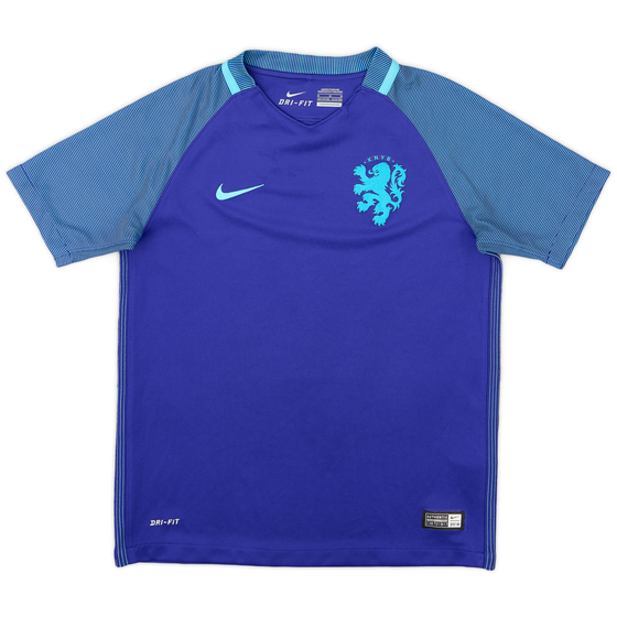 2016 Netherlands Away Shirt - 9/10 - (M.Boys)