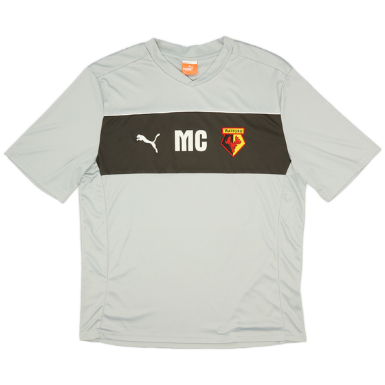 2012-13 Watford Puma Staff Issue Training Shirt MC - 7/10 - (L)