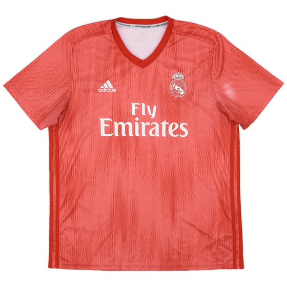 2018-19 Real Madrid Third Shirt - 7/10 - (XL)
