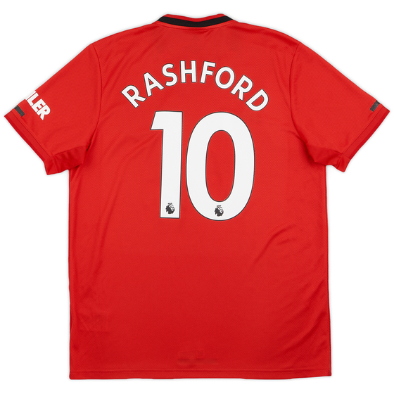 2019-20 Manchester United Home Shirt Rashford #10 - 8/10 - (L)