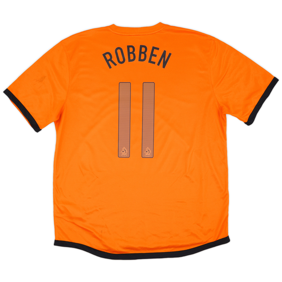 2012-13 Netherlands Home Shirt Robben #11 - 4/10 - (XL)