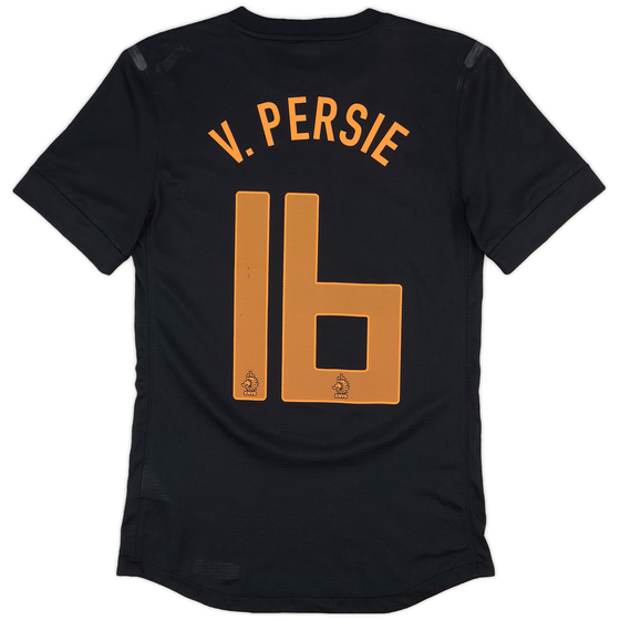 2012-13 Netherlands Authentic Away Shirt v. Persie #16 - 5/10 - (S)