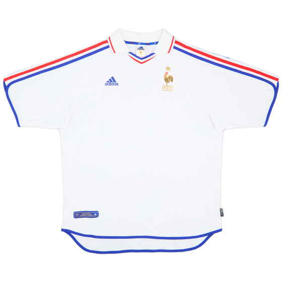 2000-02 France Away Shirt - 7/10 - (XL)