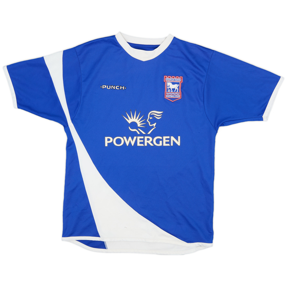 2005-07 Ipswich Home Shirt - 5/10 - (XL.Boys)