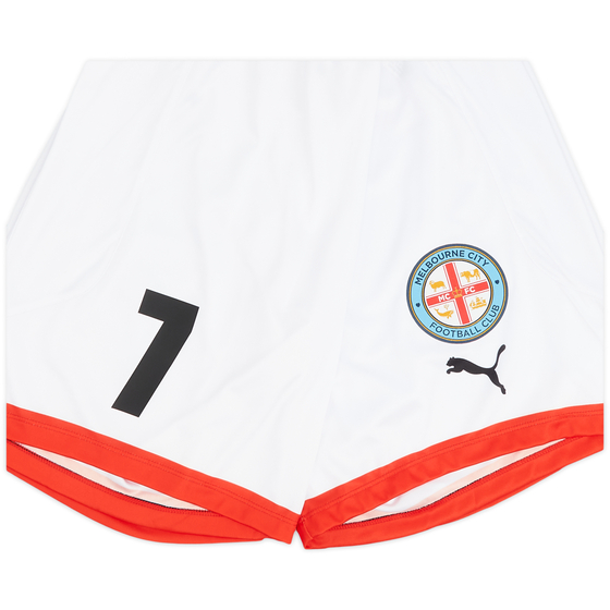2021-22 Melbourne City Match Issue Third Shorts # - 5/10