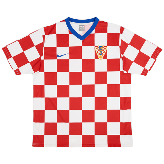 2008-09 Croatia Basic Home Shirt - 6/10 - (XL)