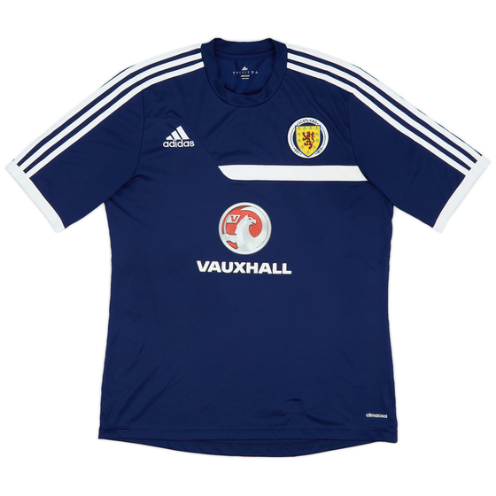 2013-14 Scotland adidas Training Shirt - 9/10 - (L)