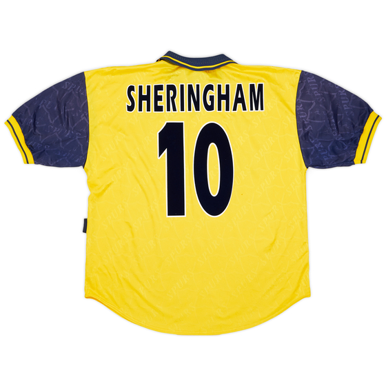 1995-97 Tottenham Third Shirt Sheringham #10 - 8/10 - (XL)