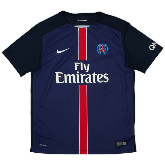 2015-16 Paris Saint-Germain Home Shirt - 9/10 - (XL.Boys)
