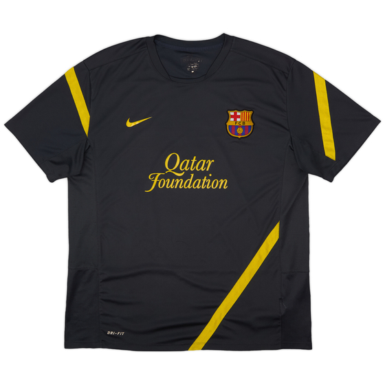 2011-12 Barcelona Nike Training Shirt - 9/10 - (XL)