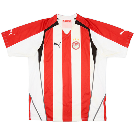 2005-06 Olympiakos Home Shirt - 3/10 - (XL)