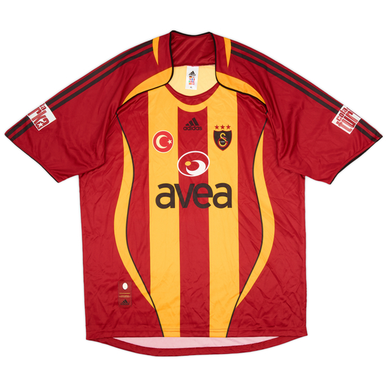 2006-07 Galatasaray Basic Home Shirt - 9/10 - (XL)