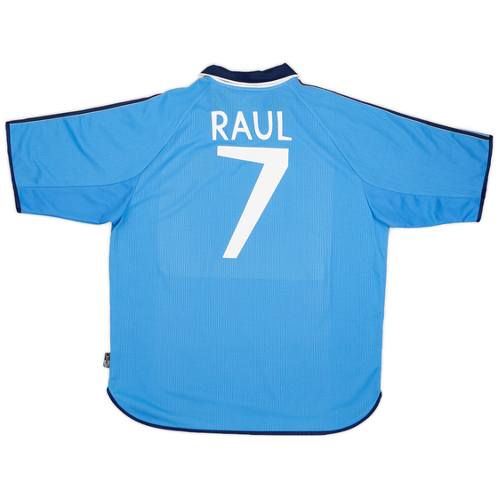 1999-00 Real Madrid Third Shirt Raul #7 - 8/10 - (XL)
