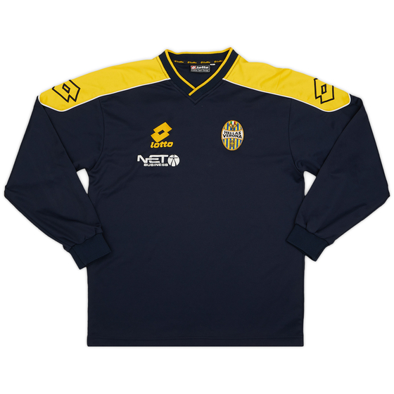 2000-02 Hellas Verona Lotto Training L/S Shirt - 8/10 - (L)