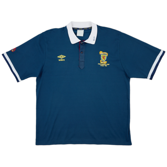 1988-91 Scotland World Cup Home Shirt - 9/10 - (XL)