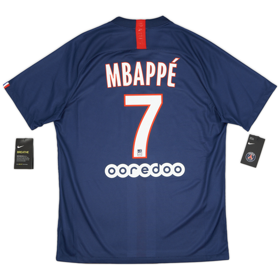 2019-20 Paris Saint-Germain Home Shirt Mbappe #7 (L)
