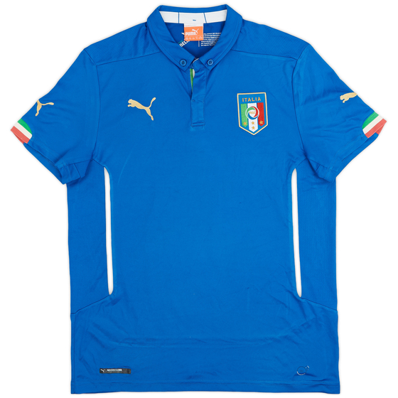2014-15 Italy Home Shirt - 7/10 - (XL.Boys)