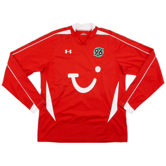 2008-09 Hannover 96 Home L/S Shirt #6 - 7/10 - (XL)