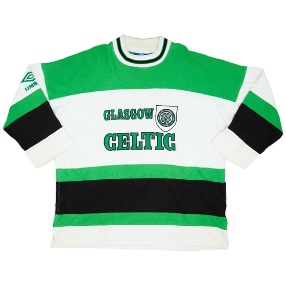 1991-92 Celtic Umbro Sweat Top - 9/10 - (XL)