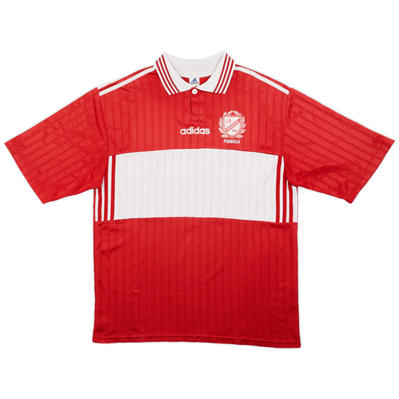 1990s adidas Template Shirt (Lejerbo Boldklub) #8 - 7/10 - (XL)