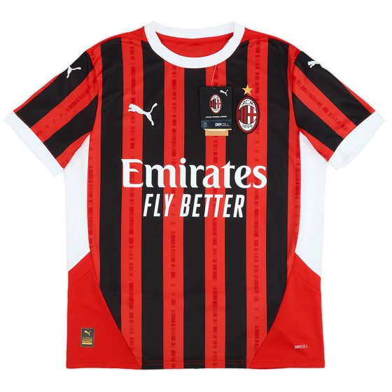 2024-25 AC Milan Home Shirt (KIDS)