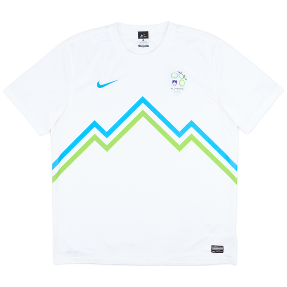 2012-14 Slovenia Basic Home Shirt - 8/10 - (XL)