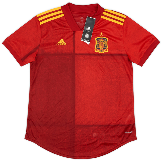 2020-21 Spain Home Shirt (Women's M)