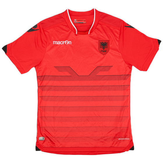 2016 Albania Home Shirt - 9/10 - (S)