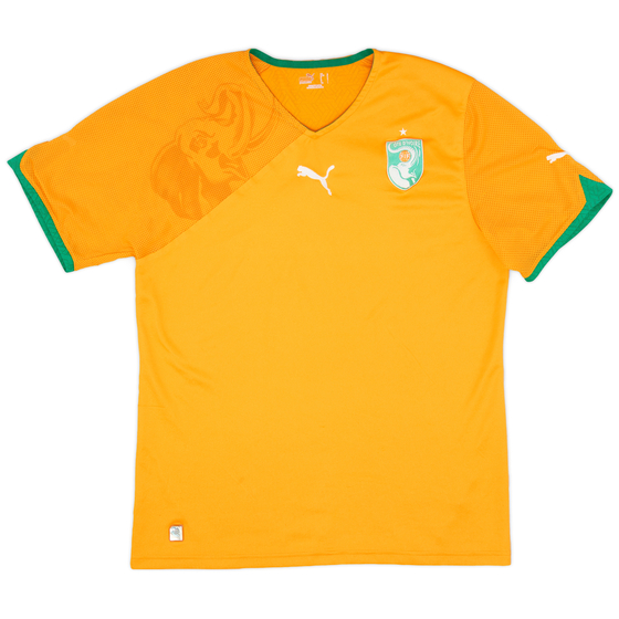 2010-11 Ivory Coast Home Shirt - 7/10 - (L)