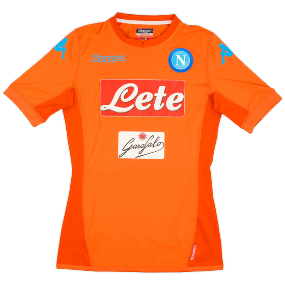 2017-18 Napoli European GK Shirt - 9/10 - (M)